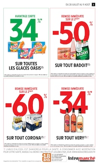 Promotion Pamplemousse dans le prospectus Intermarché Super, valable du 28/07/2026 au 09/08/2026 Promo Pamplemousse dans le catalogue Intermarché Super du moment à la page 3