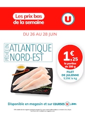 Catalogue Supermarchés Super U en cours à Joué-sur-Erdre et alentours, "Les prix bas de la semaine", 1 page, 26/06/2025 - 28/06/2025