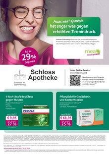 Aktueller mea - meine apotheke Prospekt "Unsere Februar-Angebote" Seite 1 von 4 Seiten für Hamburg