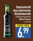 das steirische Kürbiskernöl von Steirerkraft im aktuellen EDEKA Prospekt für 6,99 €