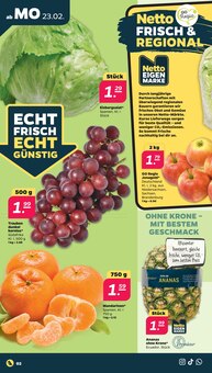 Äpfel im Netto mit dem Scottie Prospekt "Günstig. Besser. Für Dich." mit 42 Seiten (Cottbus)