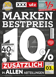 XXXLutz Möbelhäuser Prospekt: "MARKENBESTPREIS", 32 Seiten, 28.10.2024 - 10.11.2024