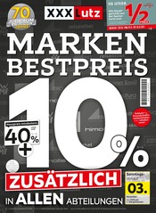 Aktueller XXXLutz Möbelhäuser Möbel & Einrichtung Prospekt in Dillenburg und Umgebung, "MARKENBESTPREIS" mit 32 Seiten, 28.10.2024 - 10.11.2024