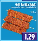 EDEKA Merenberg - Grill Tortilla Spieß Angebot im Prospekt Grill Tortilla Spieß bei EDEKA im Merenberg Prospekt für 1,29 €