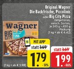 Big City Pizza im Angebot bei EDEKA in Löhne Big City Pizza Angebote von Original Wagner bei EDEKA Löhne für 1,79 €