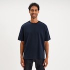 La Halle Meyzieu - Promo T-shirt col rond droit relax fit bleu marine homme Promo T-shirt col rond droit relax fit bleu marine homme à 4,99 € dans le catalogue La Halle à Meyzieu