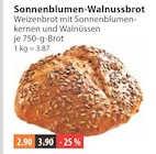 V-Markt Burgau - Sonnenblumen-Walnussbrot Angebot im Prospekt Sonnenblumen-Walnussbrot bei V-Markt im Burgau Prospekt für 2,90 €