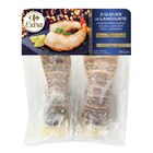 2 Queues de langouste congelées - CARREFOUR EXTRA en promo chez Carrefour Market Narbonne à 20,82 €