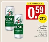 Aktuelle Bier Angebote bei WEZ in Löhne Aktuelles Pilsener Angebot bei WEZ in Löhne ab 0,59 €