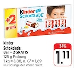 nah und gut Zwickau - Schokolade Angebot im Prospekt Schokolade bei nah und gut im Zwickau Prospekt für 1,11 €