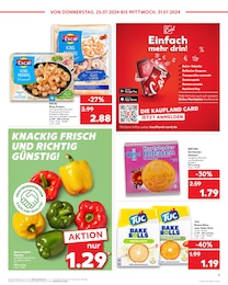 Lebensmittel im Kaufland Prospekt "Aktuelle Angebote" auf Seite 3