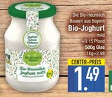 Bio-Joghurt mild von  im aktuellen EDEKA Prospekt für 1,49 €