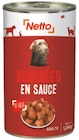 Bouchées en sauce au boeuf pour chien adulte - NETTO en promo chez Netto Bouchées en sauce au boeuf pour chien adulte - NETTO dans le catalogue Netto