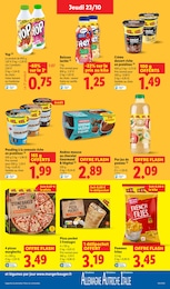 Prix et réduction Pizza surgelée dans le prospectus Lidl en cours Offre Pizza surgelée dans le catalogue Lidl du moment à la page 15