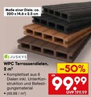 WPC Terrassendielen im Angebot bei Netto Marken-Discount in Rottenburg WPC Terrassendielen Angebote von JUSKYS bei Netto Marken-Discount Rottenburg für 99,99 €