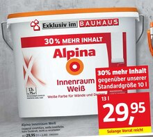 Innenraum Weiß bei BAUHAUS in Mettmann Innenraum Weiß im Angebot bei BAUHAUS Mettmann für 29,95 €