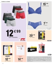 Boxer Homme Angebote im Prospekt "ON VOUS FACILITE la mode" von Carrefour auf Seite 14