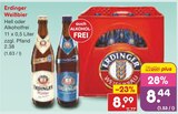 Aktuelles Weißbier Hell Angebot bei Netto Marken-Discount in Salzgitter ab 8,44 €