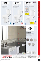 WC Angebote im Prospekt "PRIX DÉPÔT" von Brico Dépôt WC Angebote im Prospekt "PRIX DÉPÔT" von Brico Dépôt auf Seite 15