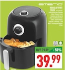 Heissluftfritteuse AF-125770 von Emerio für 39,99 € bei Marktkauf im Angebot Heissluftfritteuse AF-125770 von Emerio im aktuellen Marktkauf Prospekt