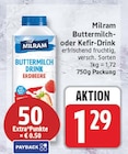 Buttermilch oder Keffir-Drink von Milram für 1,29 € bei EDEKA im Angebot Buttermilch oder Keffir-Drink von Milram im aktuellen EDEKA Prospekt