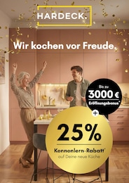 HARDECK Prospekt für Ratingen: "Wir kochen vor Freude.", 1 Seite, 30.03.2026 - 06.04.2026
