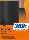 WLAN-Subwoofer Sub Mini Angebote von SONOS bei expert Würzburg für 369,00 €