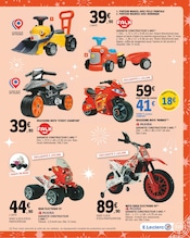 Promos Chariot Enfant dans le catalogue "LES JOUETS DE NOËL SONT ARRIVÉS" de E.Leclerc à la page 121