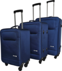 VALISE SOUPLE AIRPORT TRIP 50 CM BLEUE - AIRPORT en promo chez Auchan Hypermarché Pau à 29,99 €