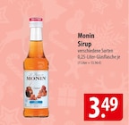 Monin Sirup im Angebot bei famila Nordost in Langenhagen Monin Sirup Angebote bei famila Nordost Langenhagen für 3,49 €