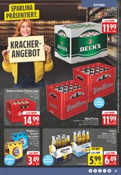 Aktueller EDEKA Prospekt mit Bier, "Aktuelle Angebote", Seite 21