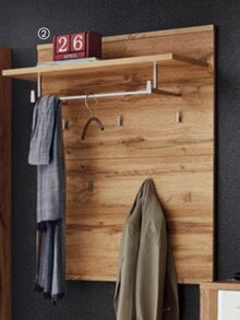 Garderobenpaneel bei Höffner in Bergisch Gladbach Garderobenpaneel im Angebot bei Höffner Bergisch Gladbach für 89,00 €