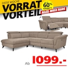 Aktuelles Hampton Ecksofa Angebot bei Seats and Sofas in Offenbach (Main) ab 1.099,00 €