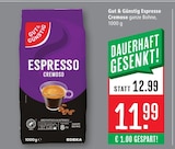 Espresso Cremoso Angebote von Gut & Günstig bei Marktkauf Bietigheim-Bissingen für 11,99 €