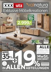 Aktueller XXXLutz Möbelhäuser Prospekt mit Kommode, "Exklusive Möbelkreationen", Seite 1