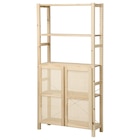 Regal mit Türen mit 2 Türen/Kiefer 89x30x179 cm von IVAR für 114,99 € bei IKEA im Angebot Regal mit Türen mit 2 Türen/Kiefer 89x30x179 cm von IVAR im aktuellen IKEA Prospekt