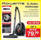 XL-Bodenstaubsauger im Angebot bei Zimmermann in Wunstorf XL-Bodenstaubsauger Angebote von Rowenta bei Zimmermann Wunstorf für 79,99 €