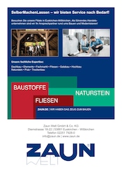 Steine im Zaun Baustoffe Prospekt in Düren Aktueller Zaun Baustoffe Prospekt mit Steine, "Trend-Tipps für die energetische Sanierung", Seite 25