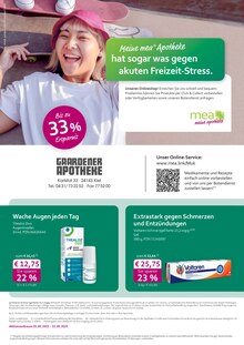 Aktueller mea - meine apotheke Prospekt "Unsere Mai-Angebote" für Kiel Aktueller mea - meine apotheke Prospekt für Kiel mit Seiten