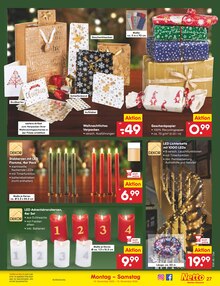 Kerzen im aktuellen Netto Marken-Discount Prospekt (Cottbus) Kerzen im Netto Marken-Discount Prospekt "Aktuelle Angebote" mit 63 Seiten (Cottbus)