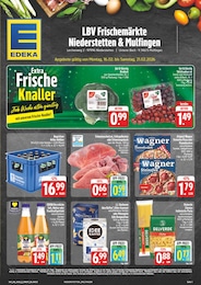 Supermarkt Prospekt von EDEKA Schrozberg EDEKA Prospekt: "Wir lieben Lebensmittel!", 28 Seiten, 16.02.2026 - 21.02.2026