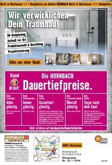 Küchenmöbel im Hornbach Prospekt "Den besten Preis kann nur der geben, der ihn wirklich hat." mit 34 Seiten (Mülheim (Ruhr))