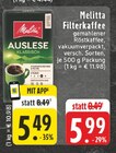 Filterkaffee im Angebot bei EDEKA in Düren Filterkaffee Angebote von Melitta bei EDEKA Düren für 5,49 €
