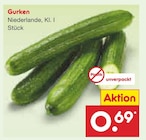 Gurken bei Netto Marken-Discount im Prospekt "" für 0,69 €