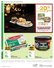 Prix et réduction Sardines dans le prospectus Carrefour en cours Offre Sardines dans le catalogue Carrefour du moment à la page 8