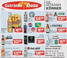 Aktueller Getränke Oase Prospekt (Sendenhorst, 1 Seite zum blättern Getränke Oase Prospekt Aktuelle Angebote mit 1 Seite
