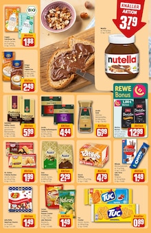Nutella im aktuellen REWE Prospekt (Lübeck) Nutella im REWE Prospekt "Dein Markt" mit 34 Seiten (Lübeck)
