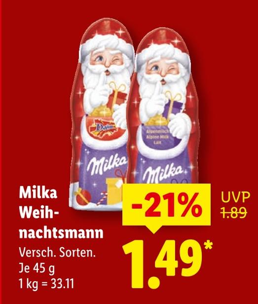 Weihnachtsmann Dattel