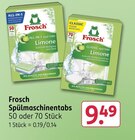Spülmaschinentabs Angebote von Frosch bei Rossmann Bonn für 9,49 €