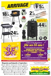 Barbecue Électrique Angebote im Prospekt "Nos prix bas font les beaux jours !" von Bazarland auf Seite 8